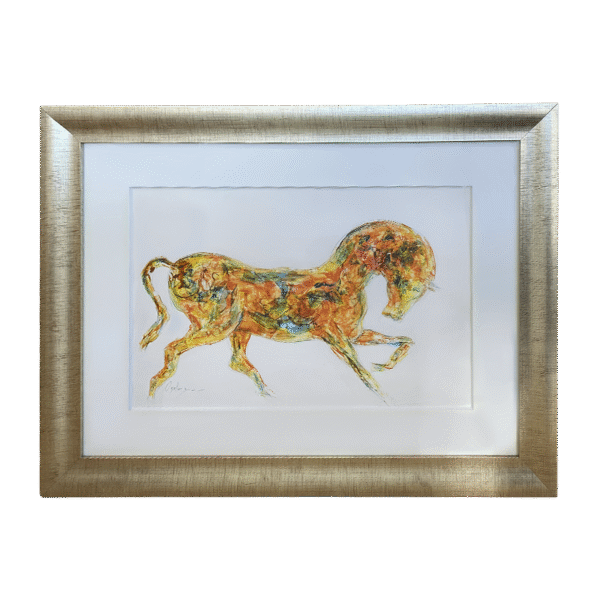Caballo acuarela