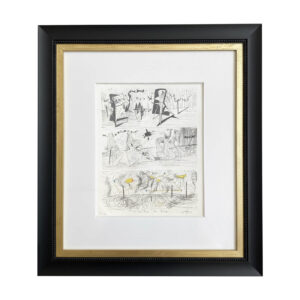 Roberto Matta Litografía