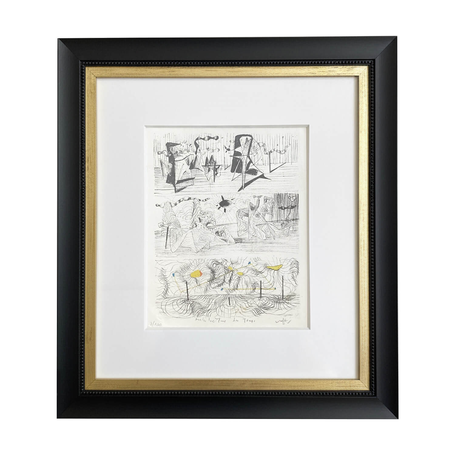 Roberto Matta Litografía